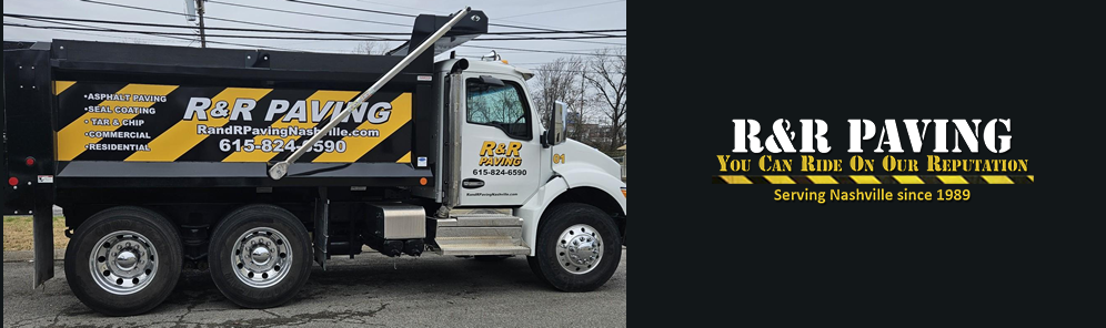 R&R Paving Truck - Serving Nashville since 1989